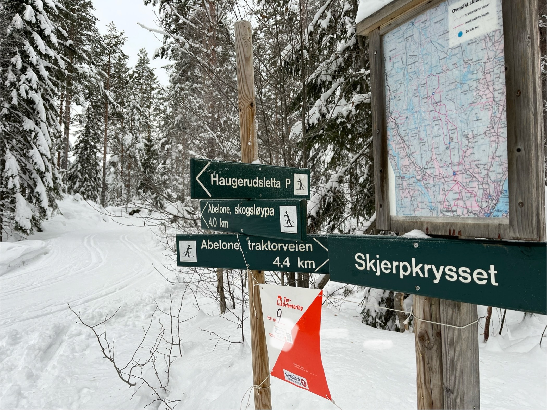 Vinterposter i Modum, Buskerud
